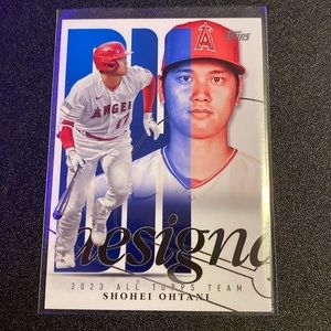 Topps 2024 series 1, Shohei Ohtani all Topps team